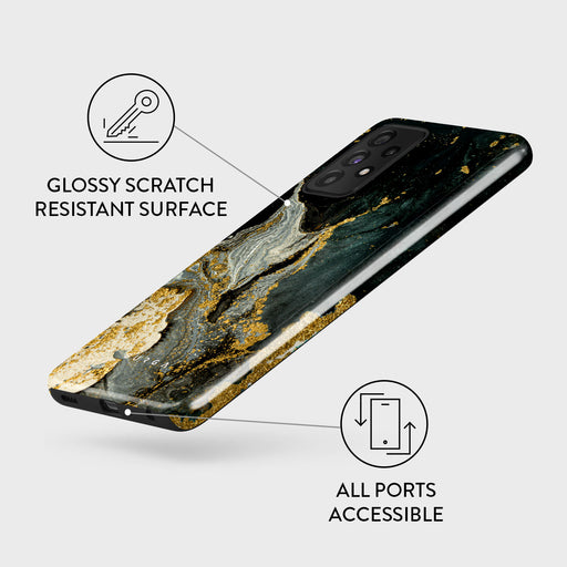Northern Lights - Marble Samsung Galaxy A72 4G / 5G Case 7