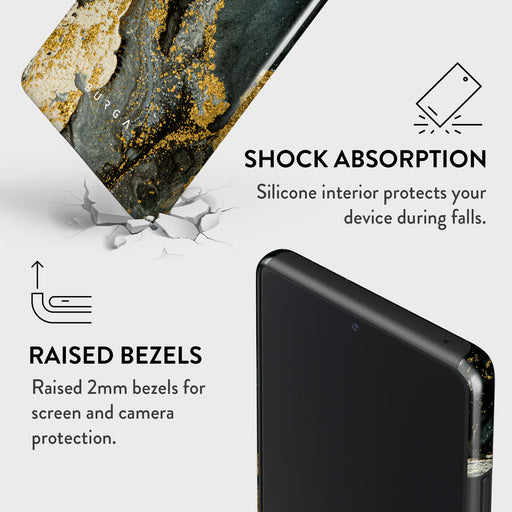 Northern Lights - Marble Samsung Galaxy A72 4G / 5G Case 8
