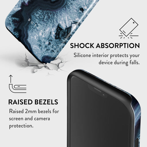 Frozen Lake - Gray Marble iPhone 12 Case 8