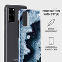 Frozen Lake - Gray Marble Samsung Galaxy S20 Plus 4G / 5G Case 2