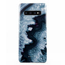 Frozen Lake - Gray Marble Samsung Galaxy S10 Plus Case 1