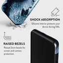 Frozen Lake - Gray Marble Samsung Galaxy A22 5G Case 4
