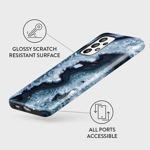Frozen Lake - Gray Marble Samsung Galaxy A53 Case 3