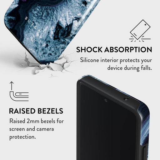 Frozen Lake - Gray Marble Samsung Galaxy A53 Case 4