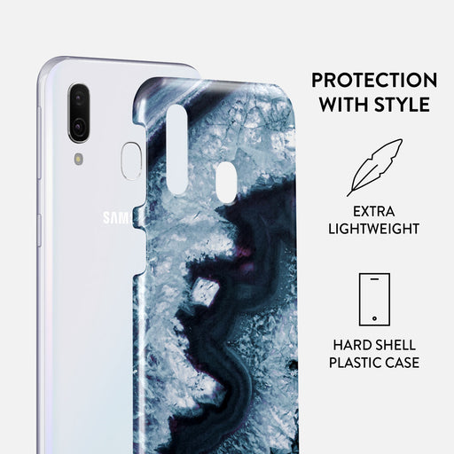 Frozen Lake - Gray Marble Samsung Galaxy A40 Case 2