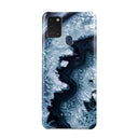 Frozen Lake - Gray Marble Samsung Galaxy A21s 4G Case 1