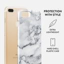 White Winter - Classy Marble iPhone 7 Plus / 8 Plus Case 2