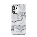 White Winter - Classy Marble Samsung Galaxy A33 Case 1