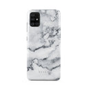 White Winter - Classy Marble Samsung Galaxy A51 4G Case