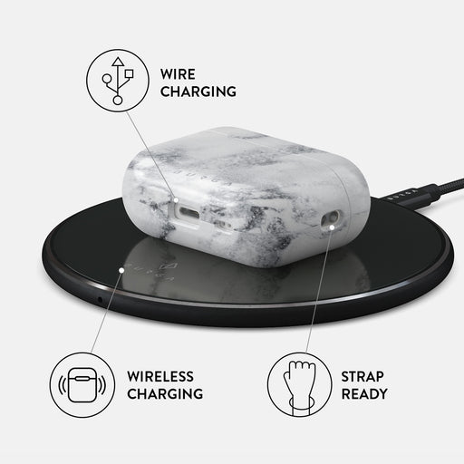 White Winter - Classy Marble AirPods Pro 2 Case 3