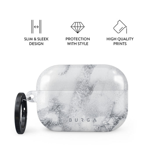 White Winter - Classy Marble AirPods Pro 2 Case 4