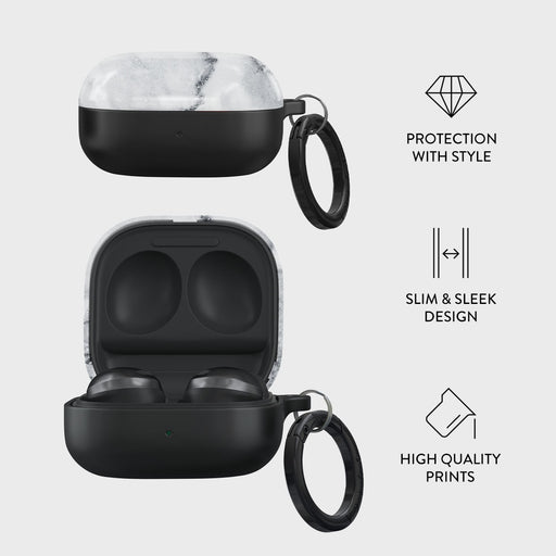 White Winter - Classy Marble Samsung Galaxy Buds Pro 2 Case 4