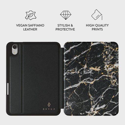 Make A Wish - Gold Marble iPad Mini 8.3 (A17 Pro/6th Gen) Case 3
