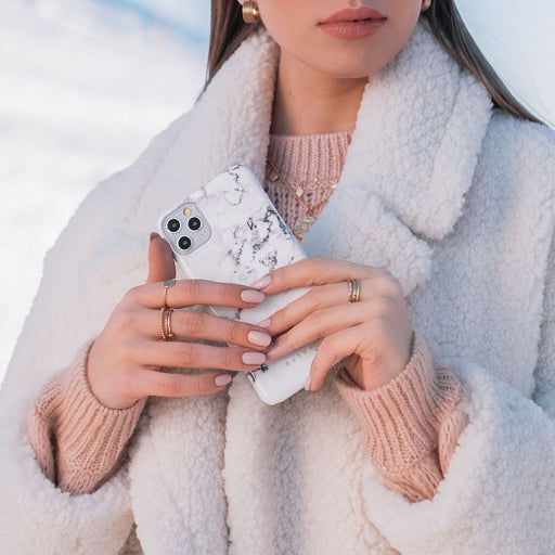 White Winter - Classy Marble Samsung Galaxy A33 Case 6